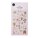 Flower Cafe Stickers
