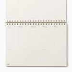 Coffee notes Undated 5 Day Weekly Planner - Grounds Speckled