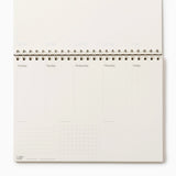 Coffee notes Undated 5 Day Weekly Planner - Grounds Speckled