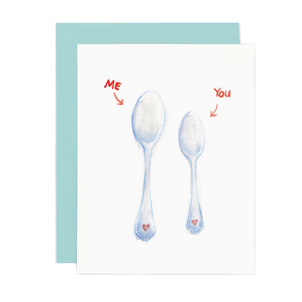 Let's Spoon Card M.Lovewell