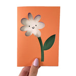 Flower Die Cut Card
