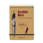 "An" Mascot Scribble Note and Pen Set - Maroon