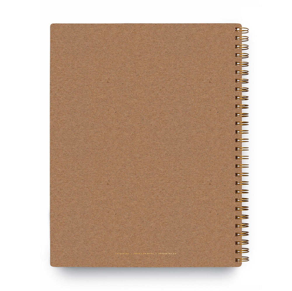 Appointed 3 Subject Notebook - Yellow