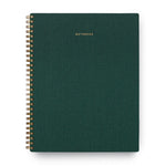 Appointed 3 Subject Notebook - Hunter Green