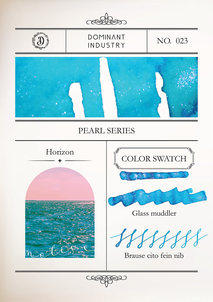 Dominant Industry Fountain Pen Ink - Pearl Series - No. 23 Horizon