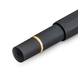 Kaweco AL Sport Piston Fountain Pen Only - Black/Gold