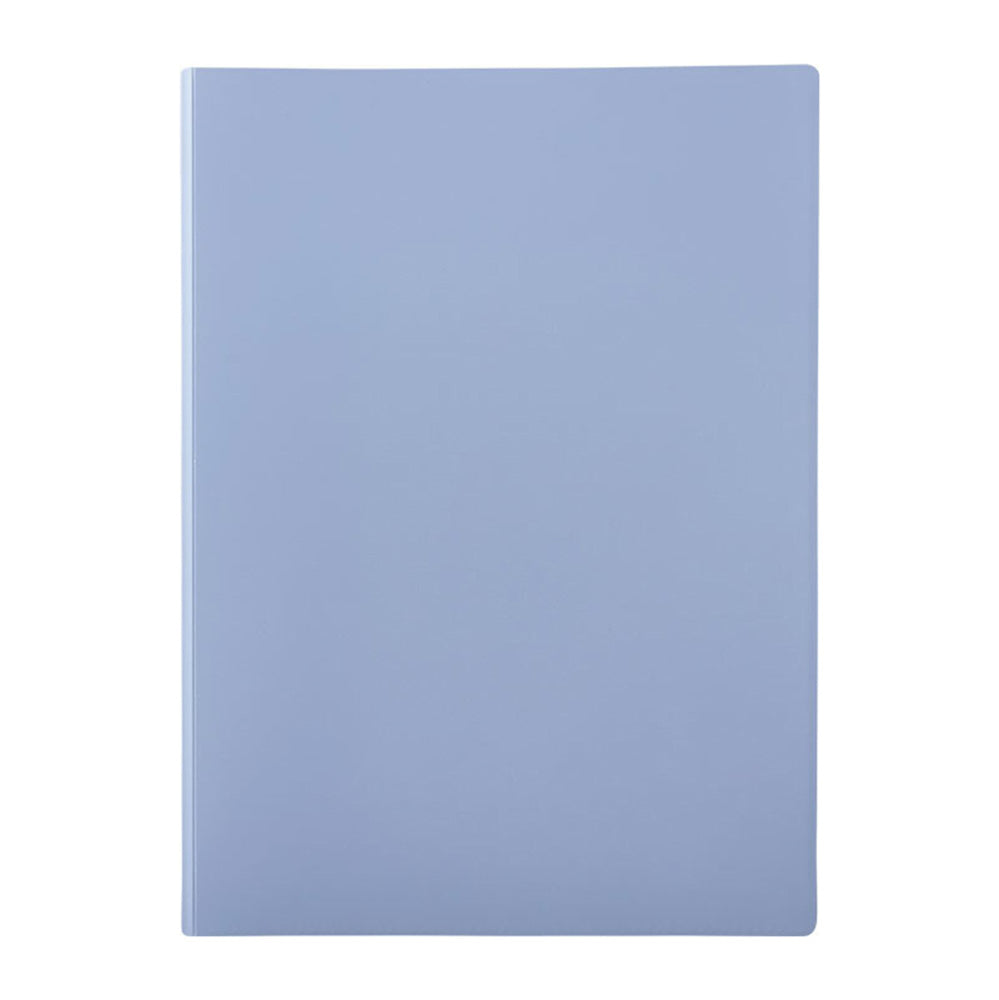 King Jim Emily 3 Pocket Folder - Blue Gray