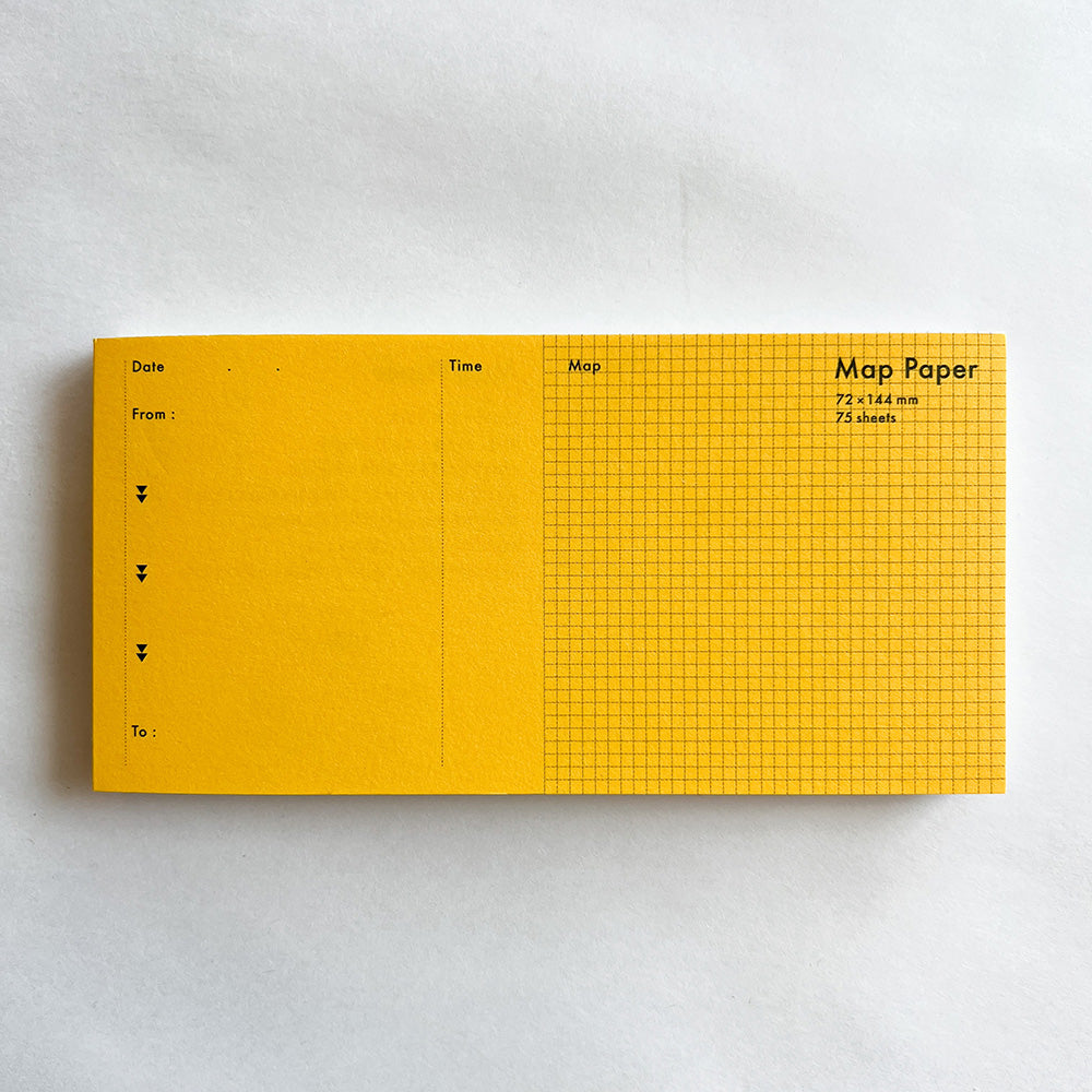 Drop Around Function Paper Pad - Map