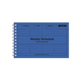 Mark's Dayfree Weekly Schedule - Blue