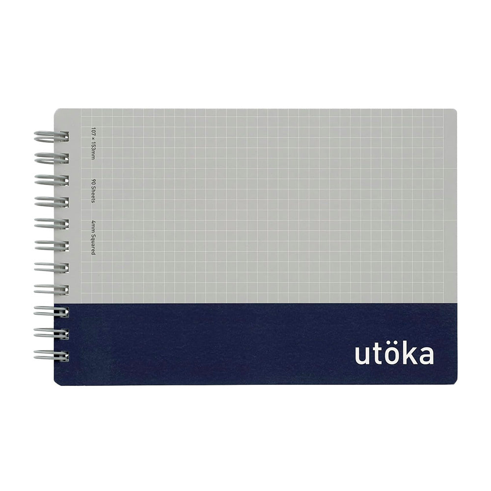 Maruman Utoka Pocket Notebook - Navy Blue