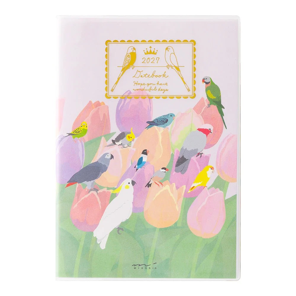 FOMARE 完全生産限定盤　midori Midori 2027 Pocket Diary B6 - Bird | M.Lovewell