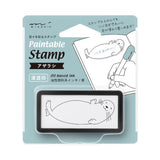 Midori Paintable Pre-Inked Half Size Stamp - Seal