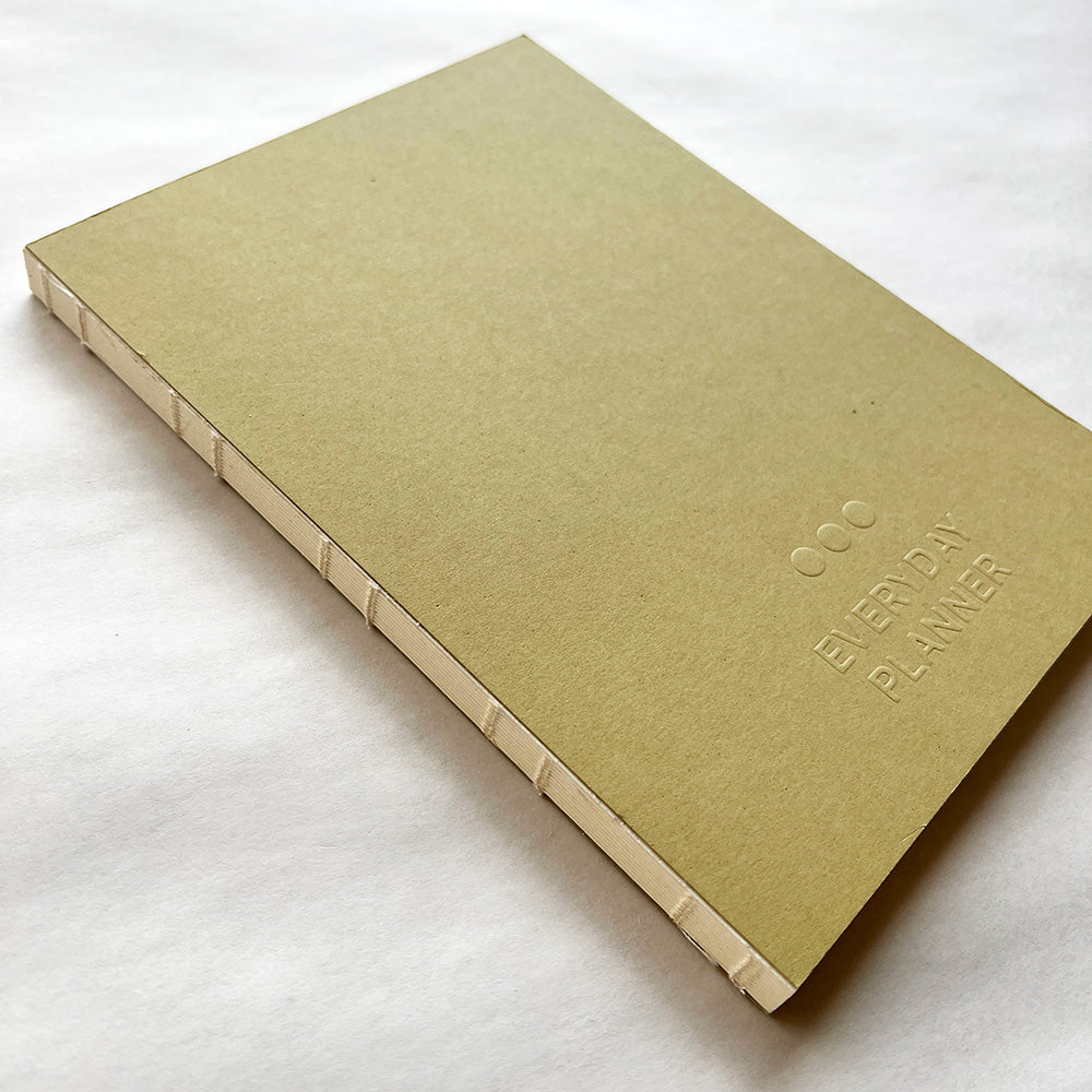 Undated Everyday Planner - Olive