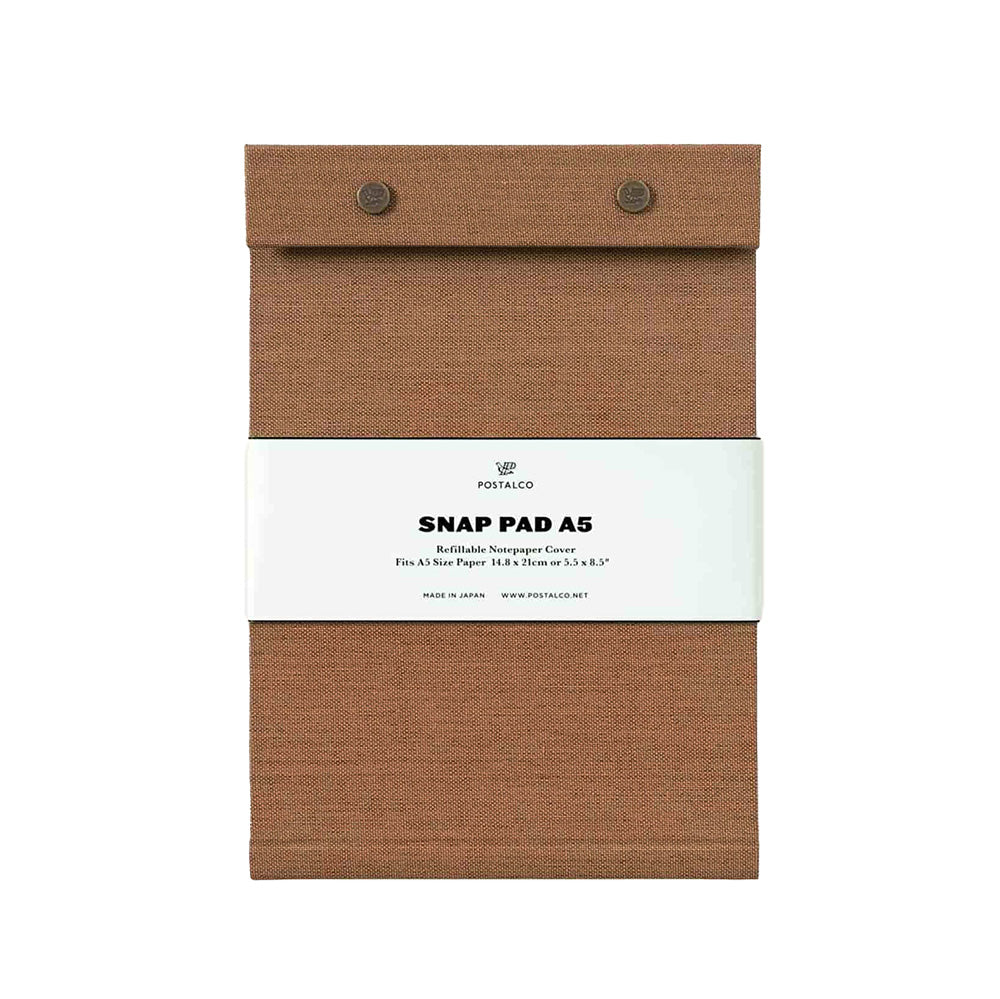Postalco Snap Pad HW A5 - Brown