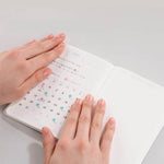 Limited Edition Stalogy Editor's Series 1/2 Year A5 Grid Notebook - White