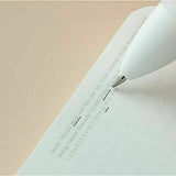Limited Edition Stalogy Editor's Series 1/2 Year A5 Grid Notebook - White