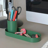 Steel Desk Organizer - Green