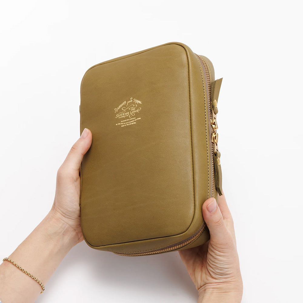 The Superior Labor ペインターズレザーケース The Superior Labor Painter's Leather Case - SL1747 - Cognac | M