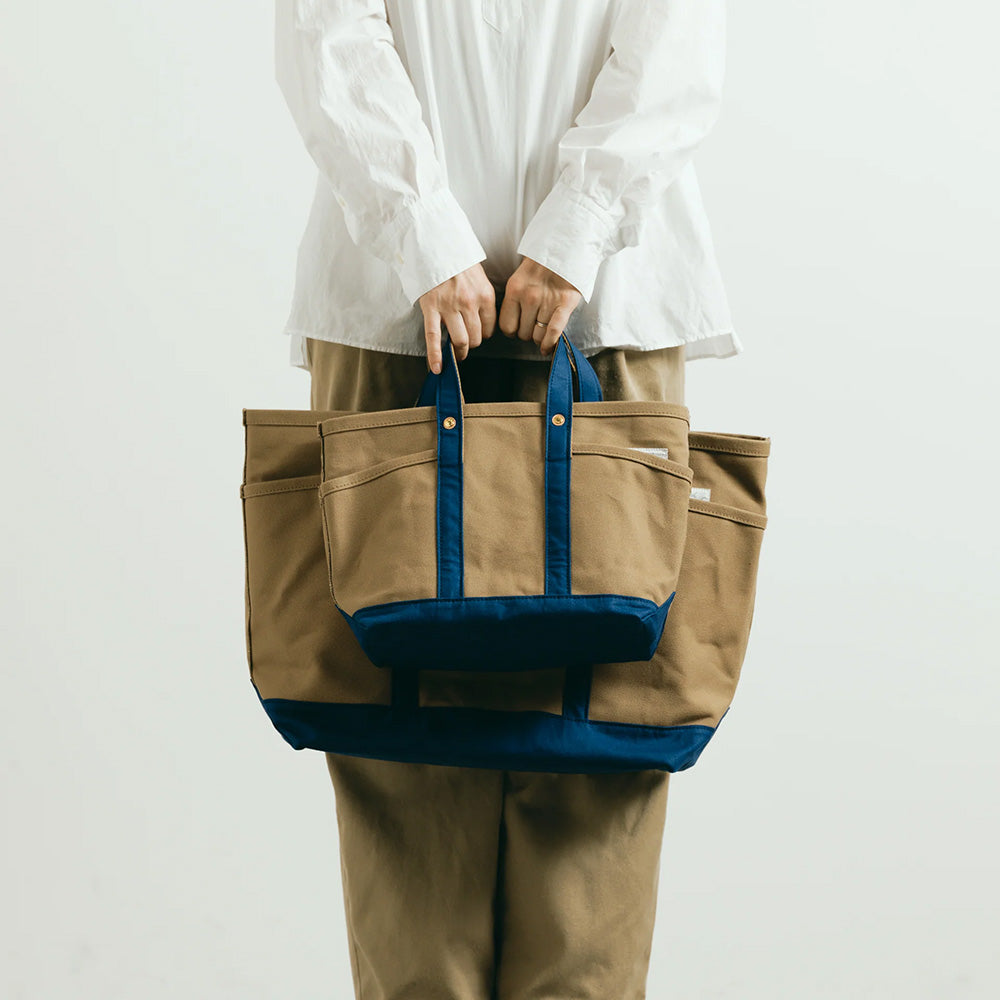 The Superior Labor Tote Bag - SL1740 - Beige/Navy – M.Lovewell