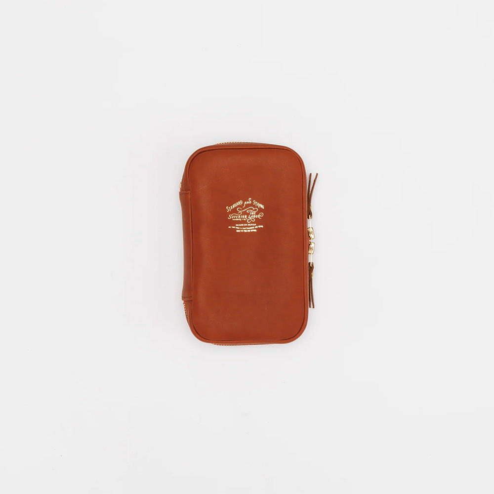 The Superior Labor Writer's Leather Case - SL1748 - Cognac – M