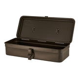Toyo Steel Tool Box With Top Handle - T-320 - Antique Brown