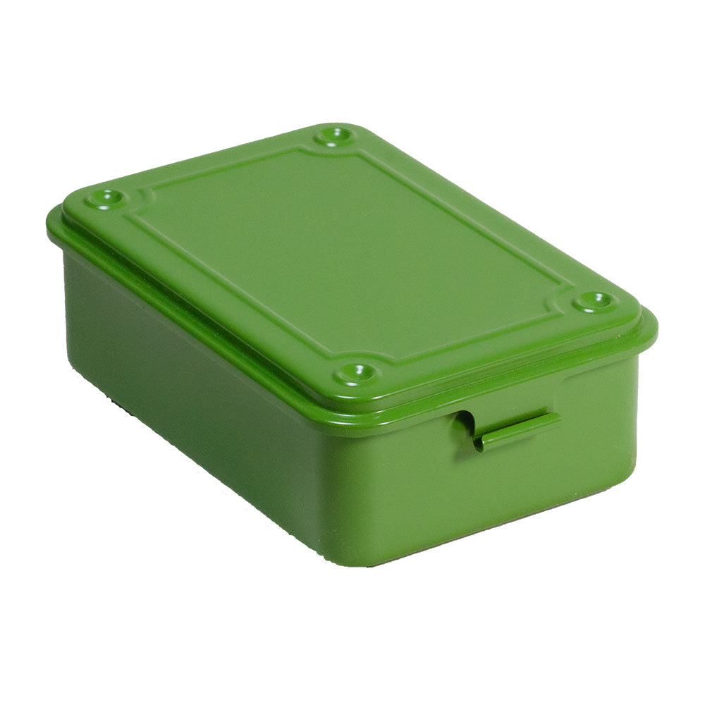 Toyo Steel Trunk Shaped Tool Box -T-150 - Japanese Tea Green | M