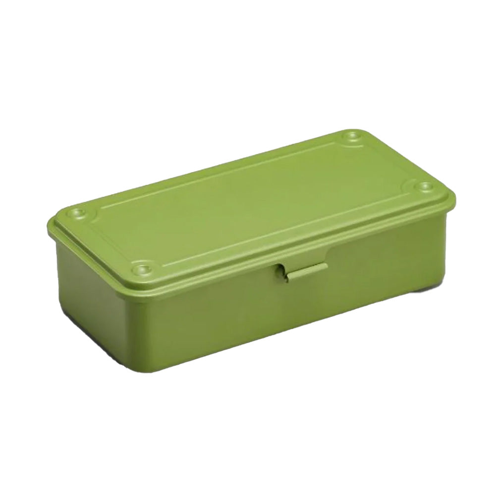 Toyo Steel Trunk Shaped Tool Box - T-190 - Japanese Tea Green – M