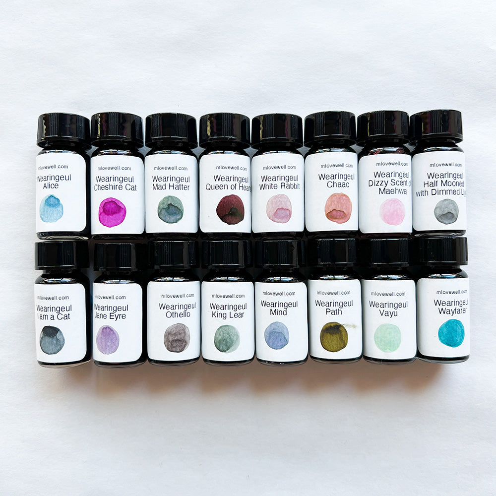 Wearingeul 5ml Fountain Pen Ink Samples