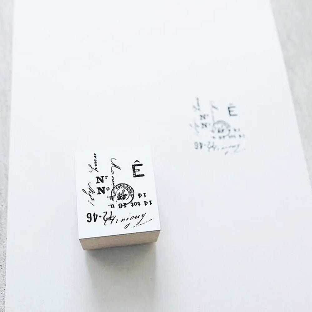 Yohaku Rubber Stamp - Collage