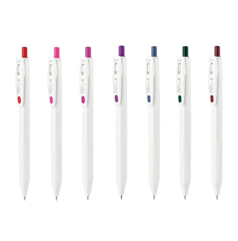 sara Zebra Sarasa R 0.4mm Gel Pen – M.Lovewell
