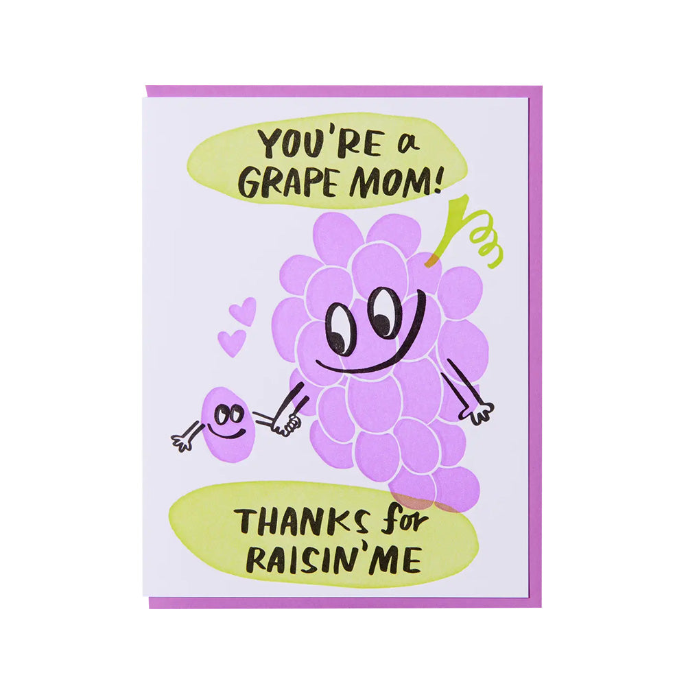 Grape Mom Card