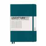 Leuchtturm1917 A5 Lined Notebook - Pacific Green