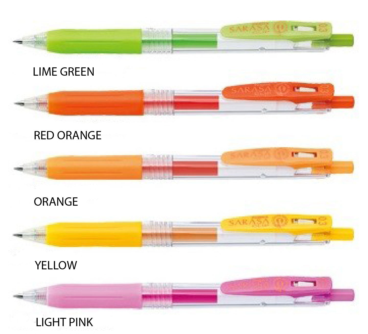 Sarasa 0.3mm Gel Pen – M.Lovewell