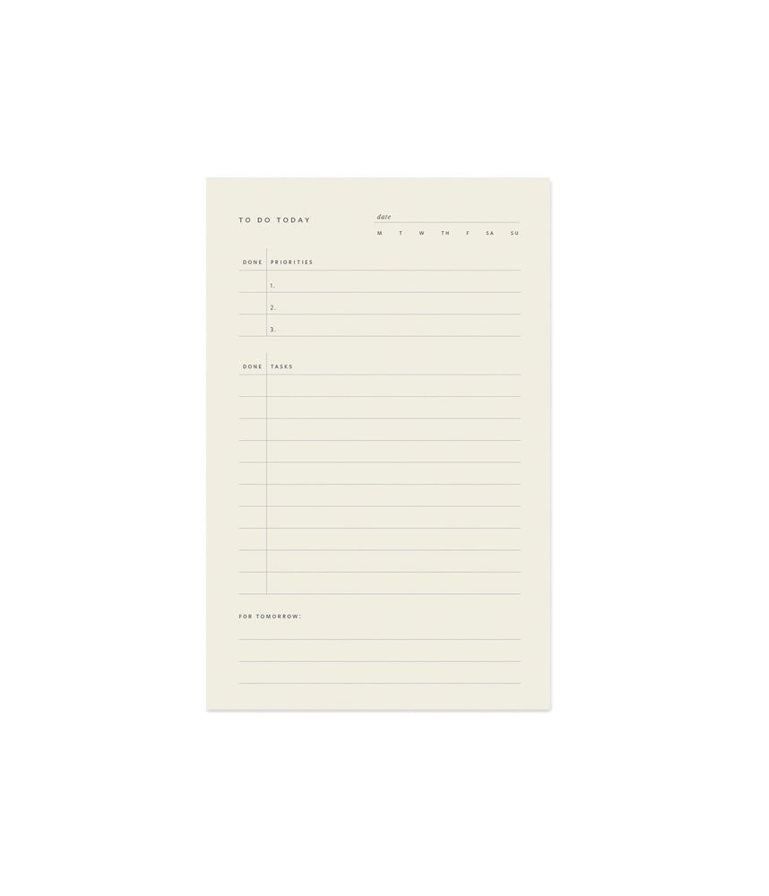 To Do Today Notepad - M.Lovewell