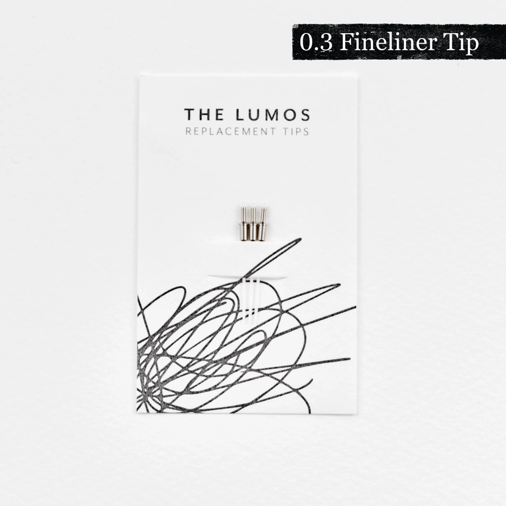 Tom's Studio Lumos - Refillable Writing Pen - Replacement Tips