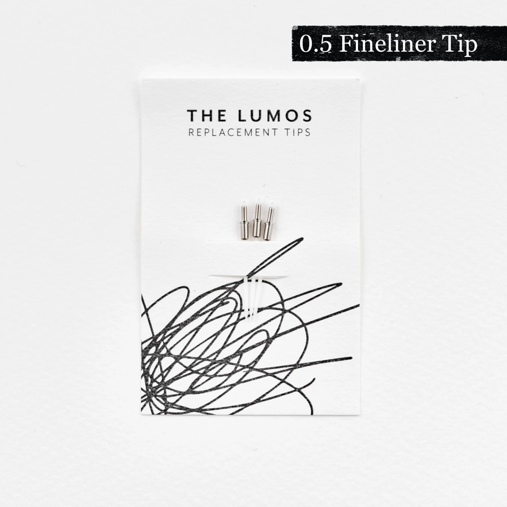 Tom's Studio Lumos - Refillable Writing Pen - Replacement Tips