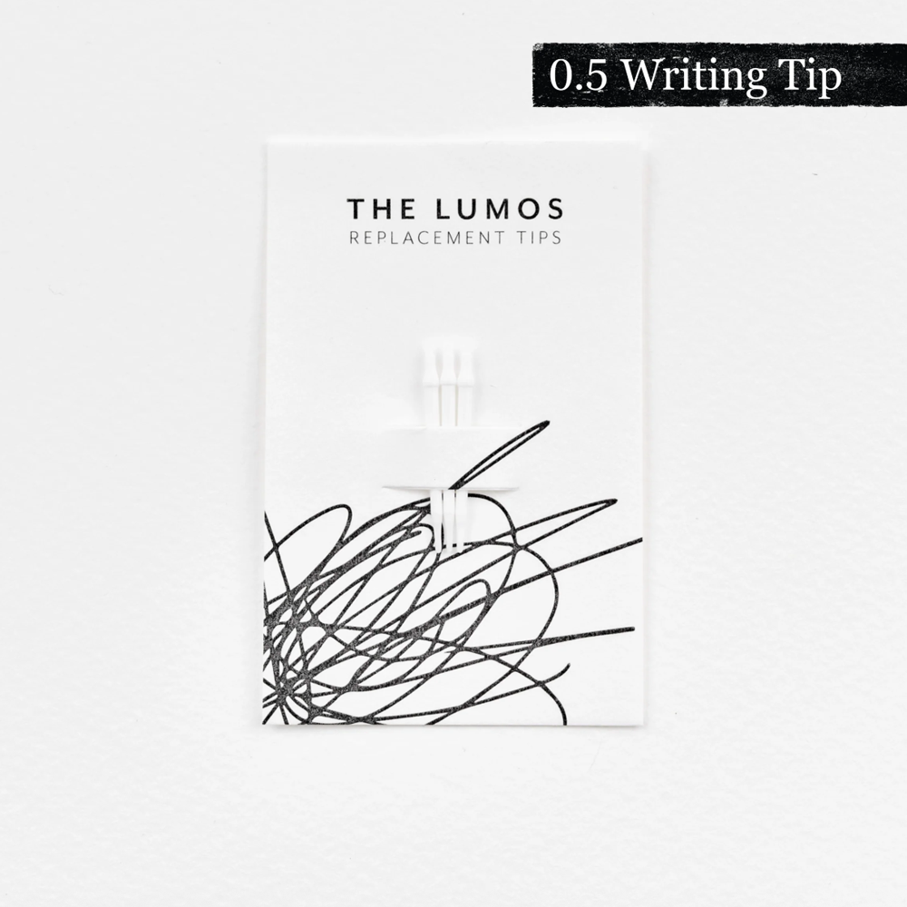 Tom's Studio Lumos - Refillable Writing Pen - Replacement Tips