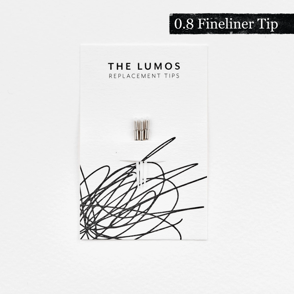 Tom's Studio Lumos - Refillable Writing Pen - Replacement Tips