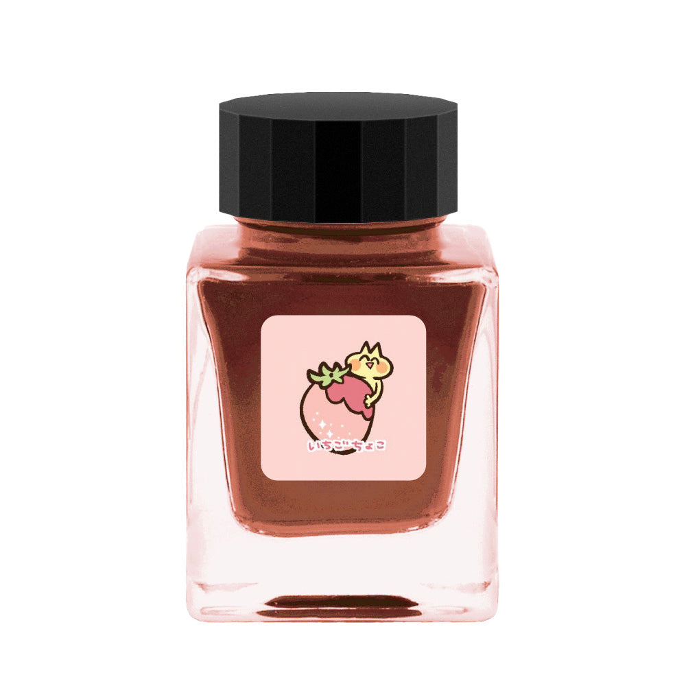 Tono & Lims Fountain Pen Ink - Friendship Series - Strawberry Choco