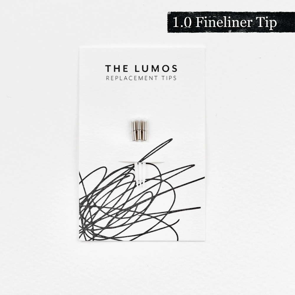 Tom's Studio Lumos - Refillable Writing Pen - Replacement Tips