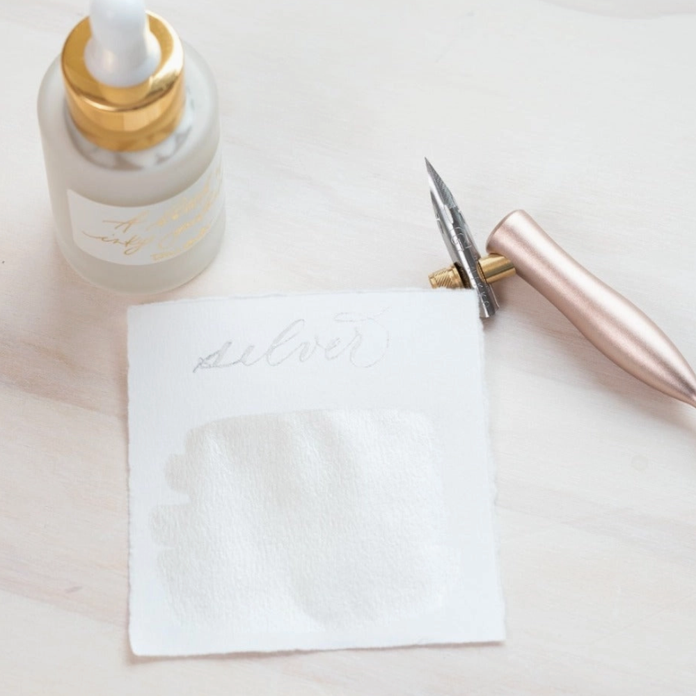 Tom's Studio Calligraphy Ink - Silver