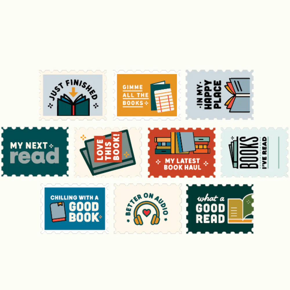 Good Reads Stamp Washi Tape