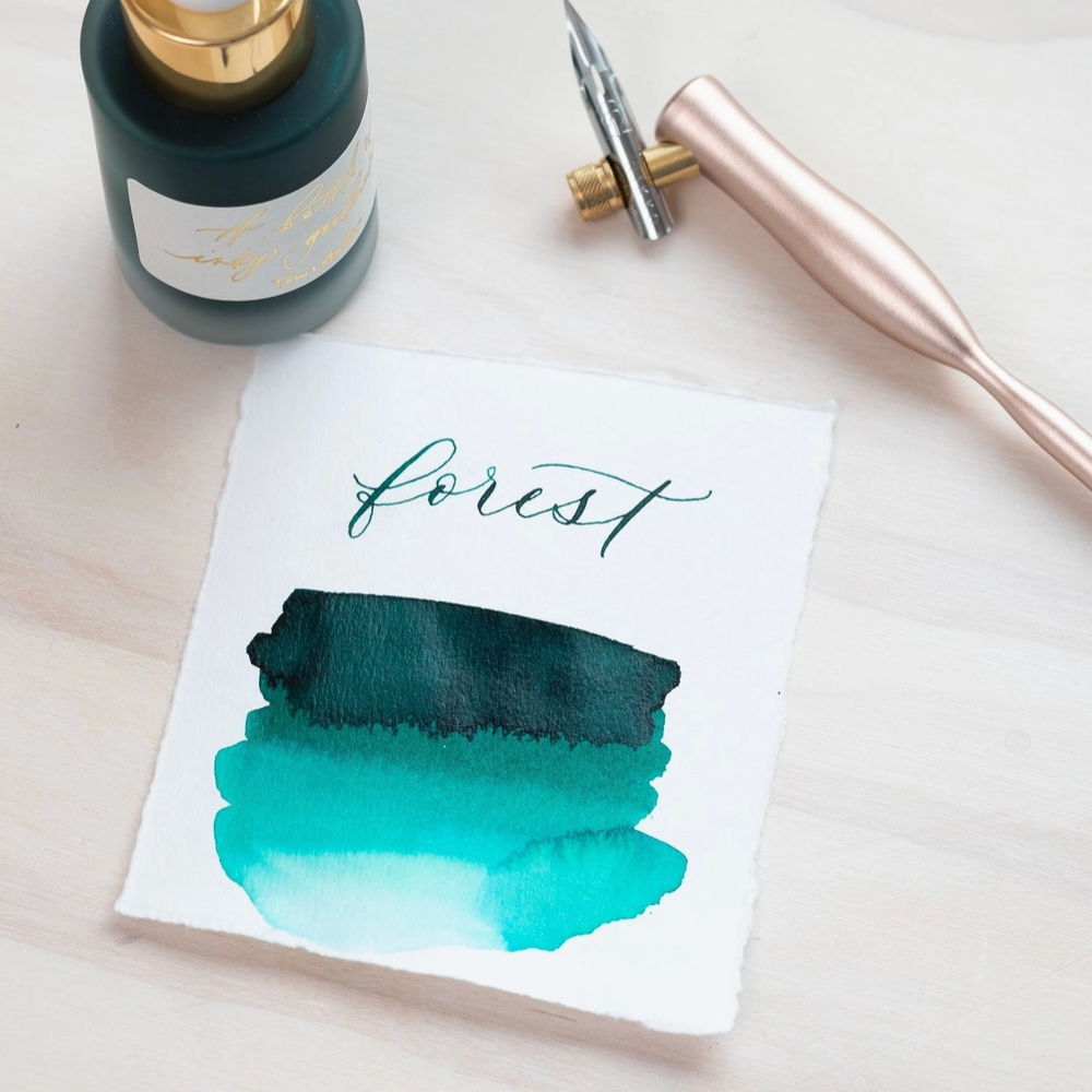 Tom's Studio Calligraphy Ink - Forest Green