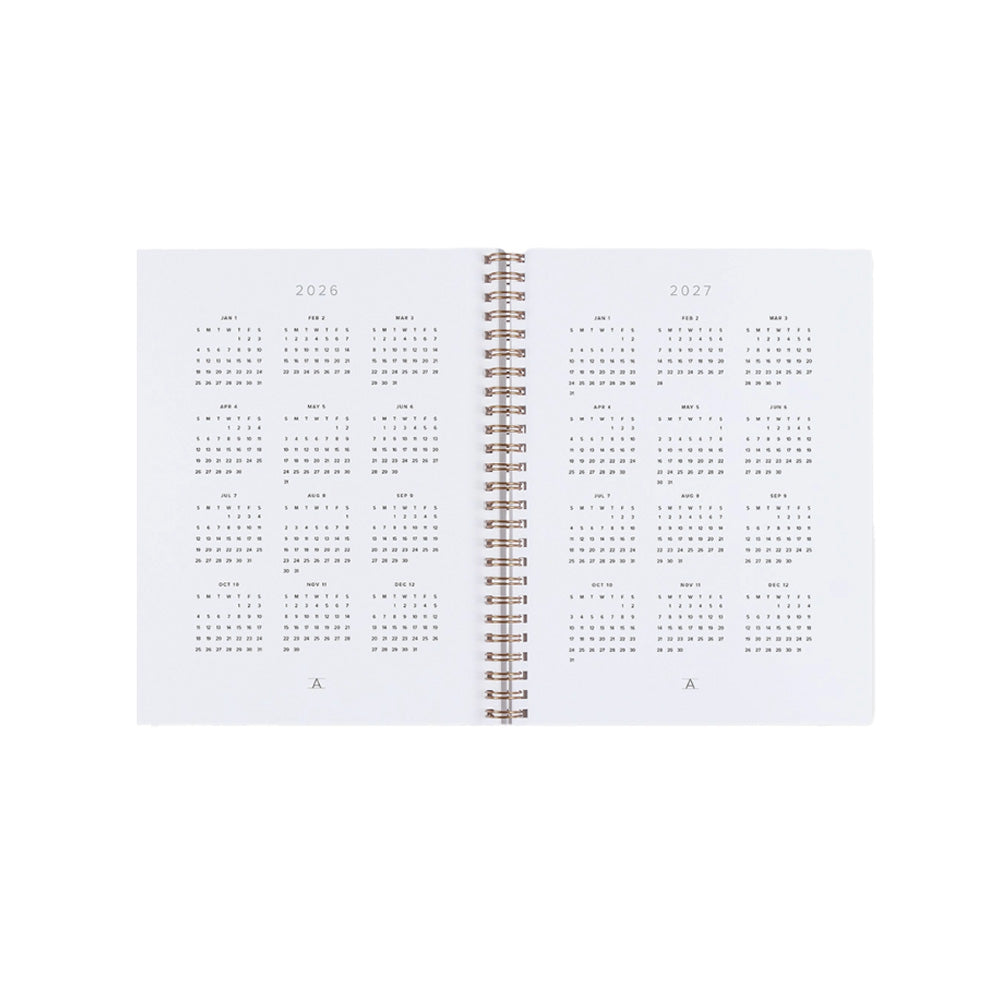 Appointed 2026 Compact Task Planner - Lavender Gray