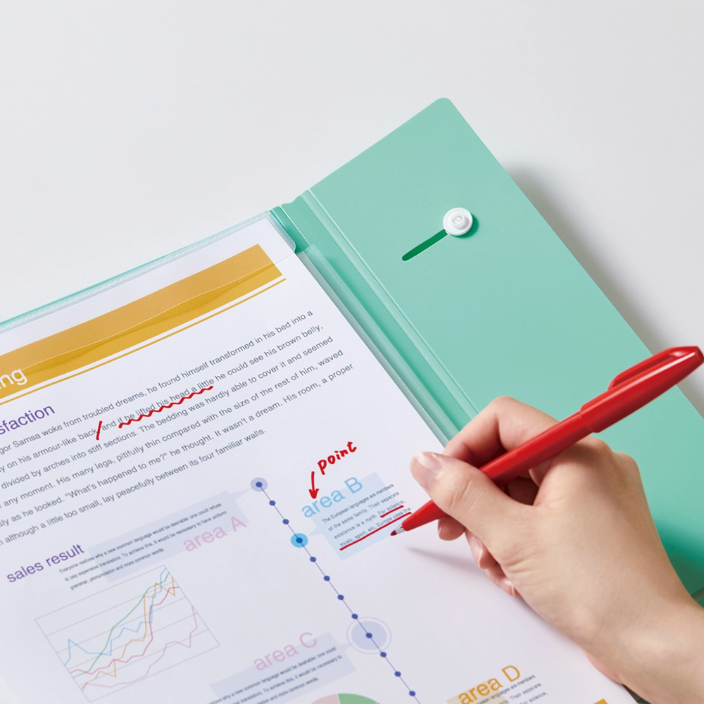 King Jim Kakiko Zig Zag File 16 Pocket