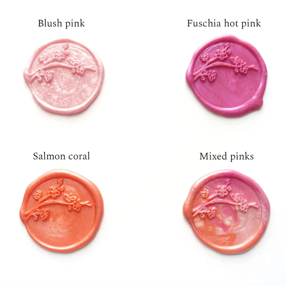 Mixed Bright Pinks Sealing Wax Beads