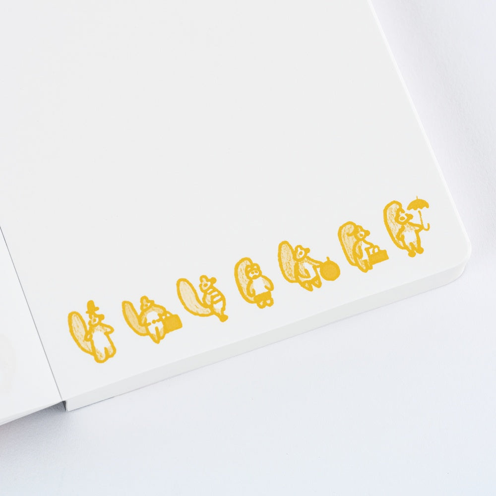 100%ORANGE: Hobonichi Paper(s) - Squirrel Appears
