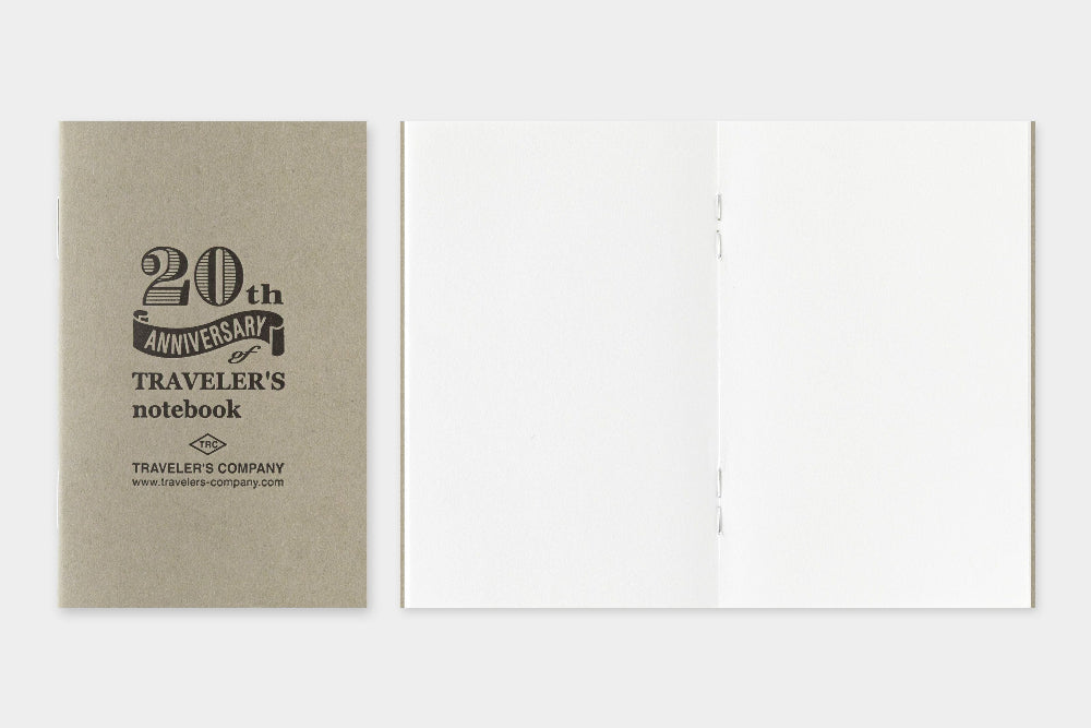 TRAVELER'S Notebook — Card Size 20th Anniversary - Black Set – M