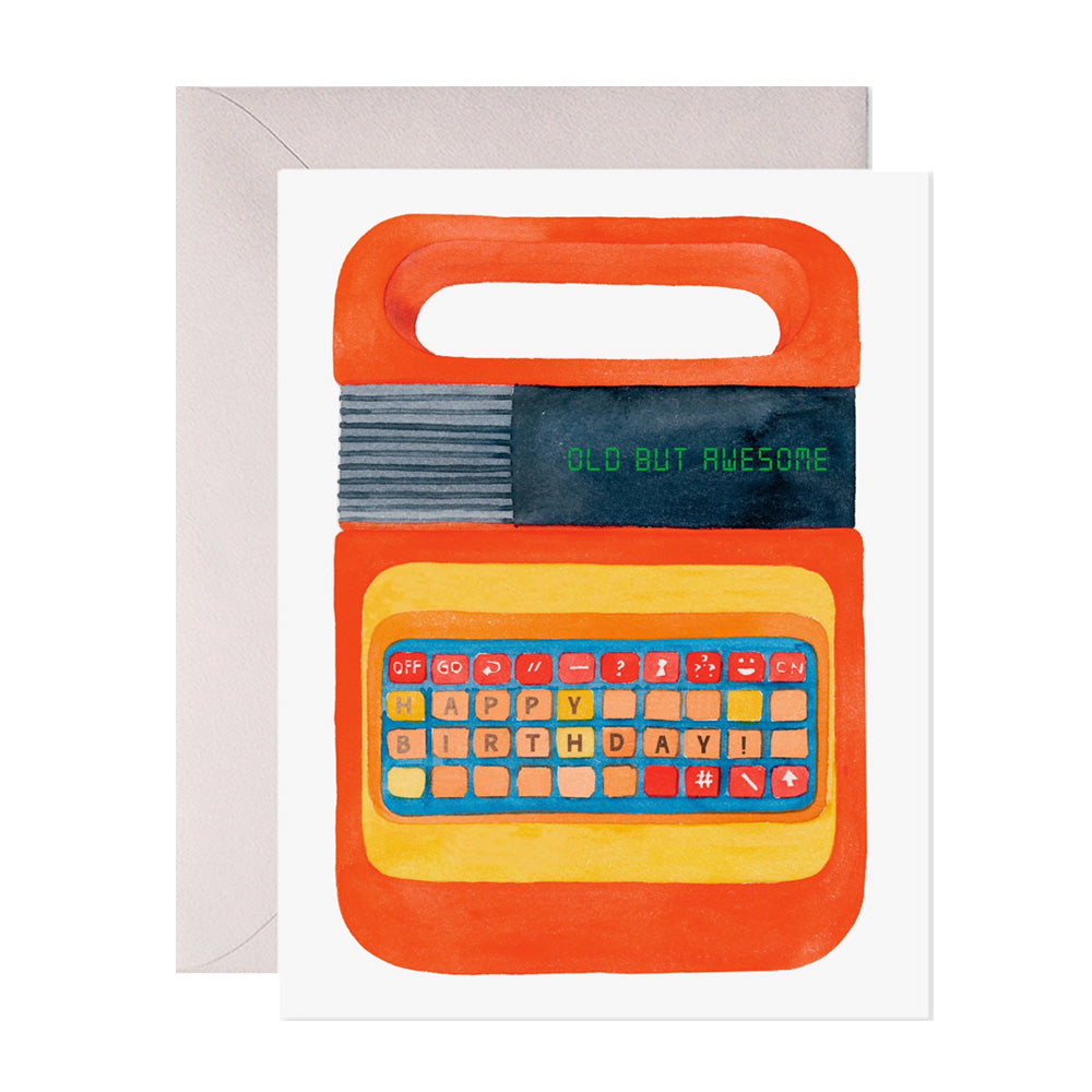 Old But Awesome Birthday Card