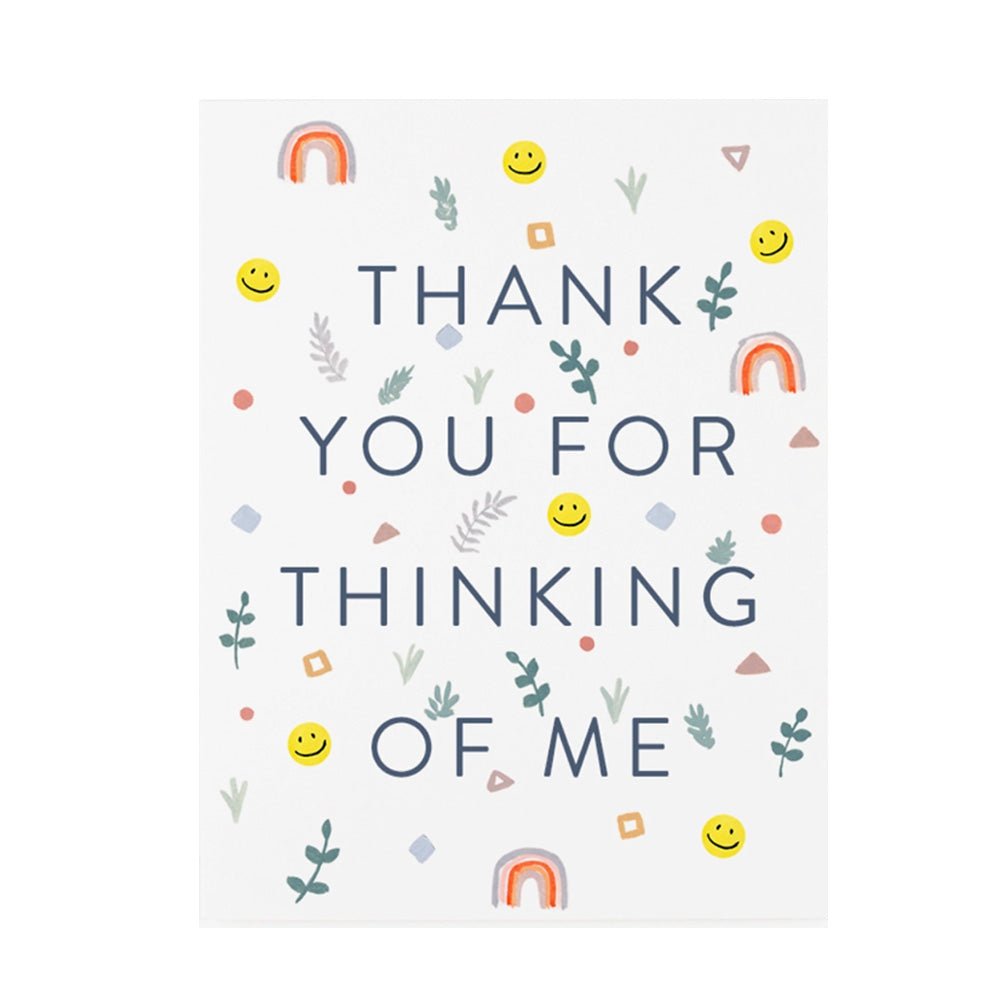 Thank You For Thinking of Me Card